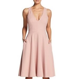 DRESS THE POPULATION Catalina A-Line Midi Dress - medium